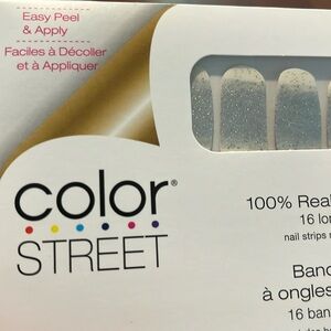 Brand new color street nail polish strips.  Dripping in Diamonds color
